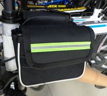 Bicycle front beam bag mountain bike saddle bag bicycle upper pipe bag double side bag key tool mobile phone bag