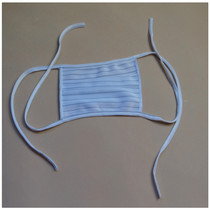 Factory direct single-layer anti-static striped cloth mask anti-static work protection mask protection static trouble