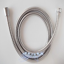 Stainless steel shower double buckle hose 1 5m retractable shower tube shower hose shower head shower hose