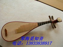 Factory direct sale Pipa series mahogany white horn shaft shell carving pipa log color gift box