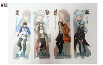 Genuine Bi track bookmarks zero bi track PVC transparent frosted crystal Bookmarks each set of four spot