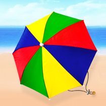 Dig shadow childrens adjustable head circumference umbrella cap Innovative sunscreen sun visor frees hands to wear an umbrella New product