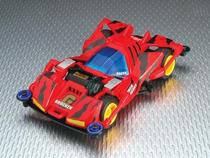 Super Star model King 4WD brother 4WD toy-Red Big Mac assembly version racing childhood memories