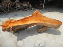(Wu Jiarong Root Art) root carving tea table root art water tea table tree root tea table camphor wood solid wood CSCJ204