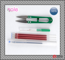 Cross-stitch tool set water-soluble pen scissors wire stripper refills