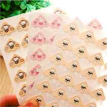 Cute corner stickers fixed photo photo diy photo album material growth manual decoration handmade accessories tools