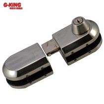 Non-perforated glass door lock Double door lever lock glass latch double door glass sliding door or push open door 888C