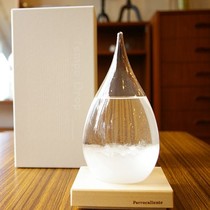 Weather forecast bottle shows bottle Japan tempo drop dandelion specimen ornaments plant cube