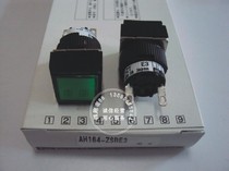 Seller Fuji button switch square indicator light AH164-ZSR G Y W