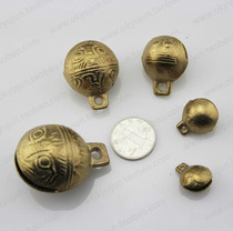 Dog bell Copper bell Tiger head pet bell Big dog bell Cat bell