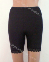 Swimming trunks women (original single) leggings Japanese student lace tights safety pants anti-wear pants