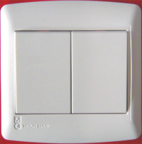 Schneider Meilan Riland U86 series dual two-open double-open double-control switch white special offer