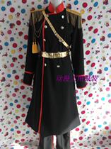 Cartoon Protagonist Costume) cosplay clothing set to be APH Black Talia Russian Ivan Black Army uniform