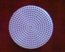 Three-dimensional embroidery material wholesale three-dimensional cross-stitch special embroidery plate mesh wholesale mesh has been cut small circle