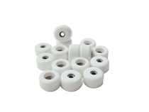 Bearing wheel finger skateboard accessories Pu wheel finger skateboard professional wheel with bearing wheel color wheel skateboard parts