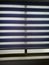 Special offer thickened double-layer small seven-pleated soft yarn curtain roller shutter blinds Finished shading light transmission dual-purpose window