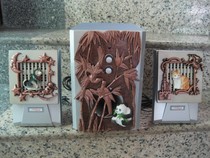 Exit single-tailed sculpture panel subwoofer computer speaker