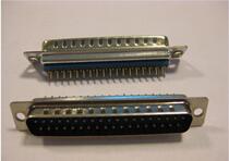 DB37 male seat DP-37 straight needle welding plate 180 degree DB37 pin socket