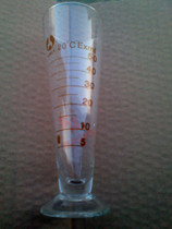 (Can be invoiced) triangle measuring cup glass measuring cup 50ml laboratory scale measuring cup measuring cylinder glass instrument