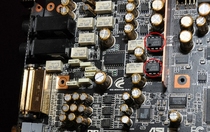 ASUS Xonar Xense Sound Sea customized version of the sound card gold seal op amp set