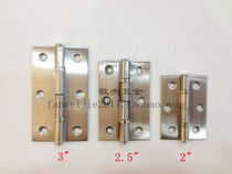Stainless steel small hinge cabinet door hinge cabinet door hinge wardrobe cabinet butterfly hinge one price