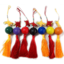 Practice ball new Chinese knot souvenir member club car decoration pendant jewelry gift Golf
