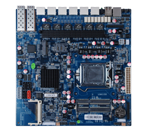 B75 6 gigabit network card 2 Optical Port multi-network port soft routing motherboard flow control firewall audit IPTV