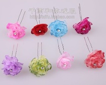 Small flower head flower U shaped flower arrangement headgear flowers denier head flower bridal flower bridal flower arrangement