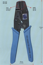 Original Taiwan has Yuan YA YAC-12(JST) electronic terminal dedicated pressing pliers 175mm YYS-012
