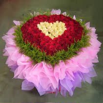 Shanghai Flowers Express 199 roses Baoshan Putuo birthday wishes flowers marriage proposal birthday send flowers