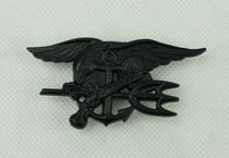 US metal badge US SEAL badge Big badge Black