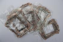 Bronze medal border Agent brand blank border Distribution brand lace accessories Medal flower frame