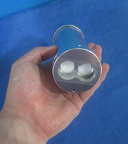 Aluminum alloy flashlight type AB glue gun