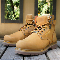 Special Cabinet High Help Mens Shoes PF Short Boots Outdoor Tooling Shoes Retro Casual Shoes Couple Shoes Martin Shoe 8639