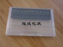 Ten-piece micro drill box Micro drill plastic packaging box Hardware tool box Tool box Parts box