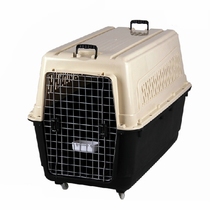 Large dog pet flight box dog aviation cage delivery box pet transport box aircraft cage extra large
