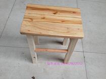 Small family type solid wood Japanese solid wood stool hard solid wood stool simple and practical solid wood stool practical Japanese word stool