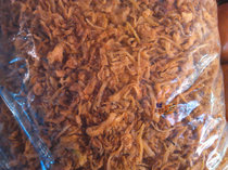 Onion fried scallion dried 1KG chive crispy dried red onion fried crisp egg toppings