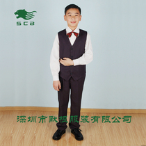 Shenzhen school uniform Shachen leopard small winter shirt(excluding bow tie) male