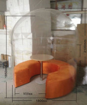 Plexiglass cover plexiglass semi-round ball plexiglass products manufacturers