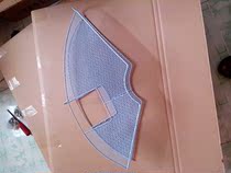 Folding bicycle stepping protective net City car safety protective net Child seat stepping protective net guardrail