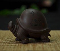 The road of Grace purple sand tea pet ornaments tea fun decoration tea pet turtle purple sand tea pet