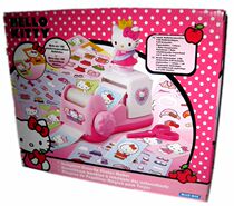 Genuine Hello Kitty Kitty styling sticker machine 004621 BULE BOX