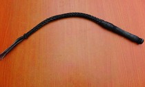 (Cowhip whip) promotional special black 90cm equestrian whip training dog whip (whip)