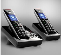 Export Motorola color screen recording digital cordless telephone Home fixed telephone Chinese description