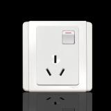 Schneider Qisheng panel E3000 White 16A Air conditioner with switch socket