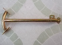 Embedded flameout protection intake pipe can be connected to solenoid valve intake pipe double stove gas stove gas pipe