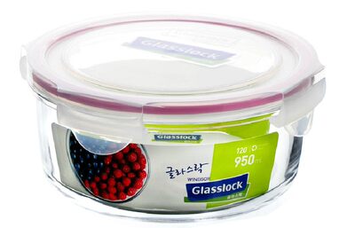 韩国三光云彩glasslock钢化玻璃饭盒微波炉保鲜盒rp536