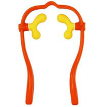Manual hand-held cervical vertebra massager clip neck small artifact home neck acupoint beating roller carry with you