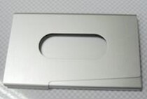 Aluminum Name Sheet Box Fashion Office Supplies Company Advertising Show Send Event Gift Custom Print Logo